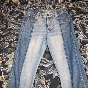 American Eagle Two Toned Jeans